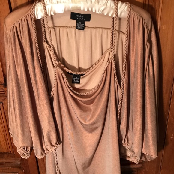 Two-piece Camisole & Shrug;  XL 14/16 - Picture 10 of 11
